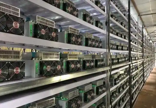 An expansive European mining farm hosting various machines, highlighting operational efficiency and security