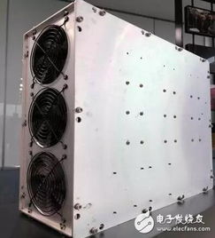 Cutting-edge mining rig setup showcasing advanced cooling technology